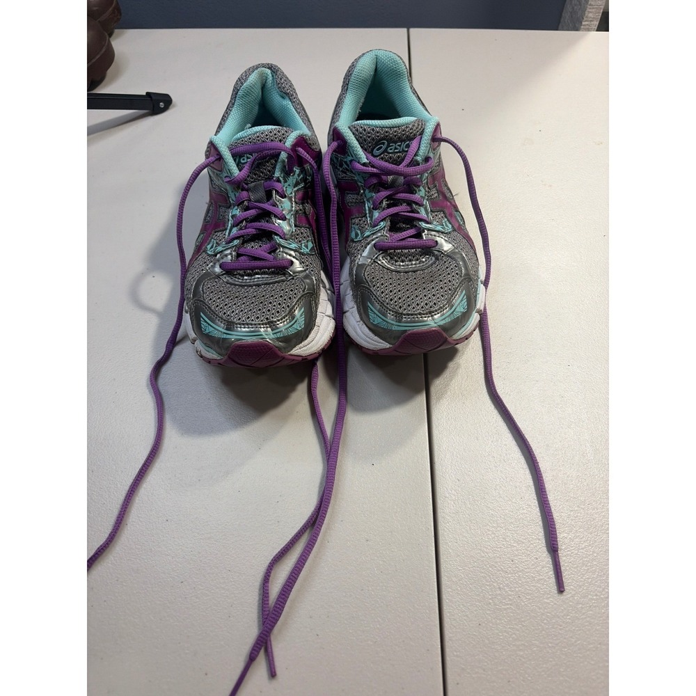 ASICS Gel-Excite 3 Womens Running Shoes Grey Purple Turquoise T5C8N Size 8 - Picture 10 of 10